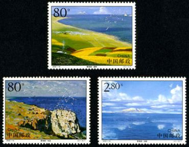 2002-16 《青海湖》特种邮票 2002-16 《青海湖》特种邮票